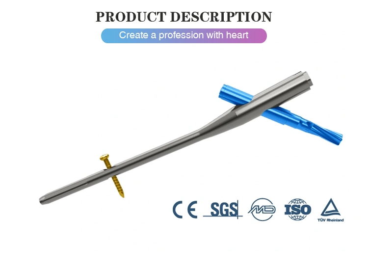 Anti-Rotation Proximal Femoral Intramedullary Nail Pfna Blade Screws