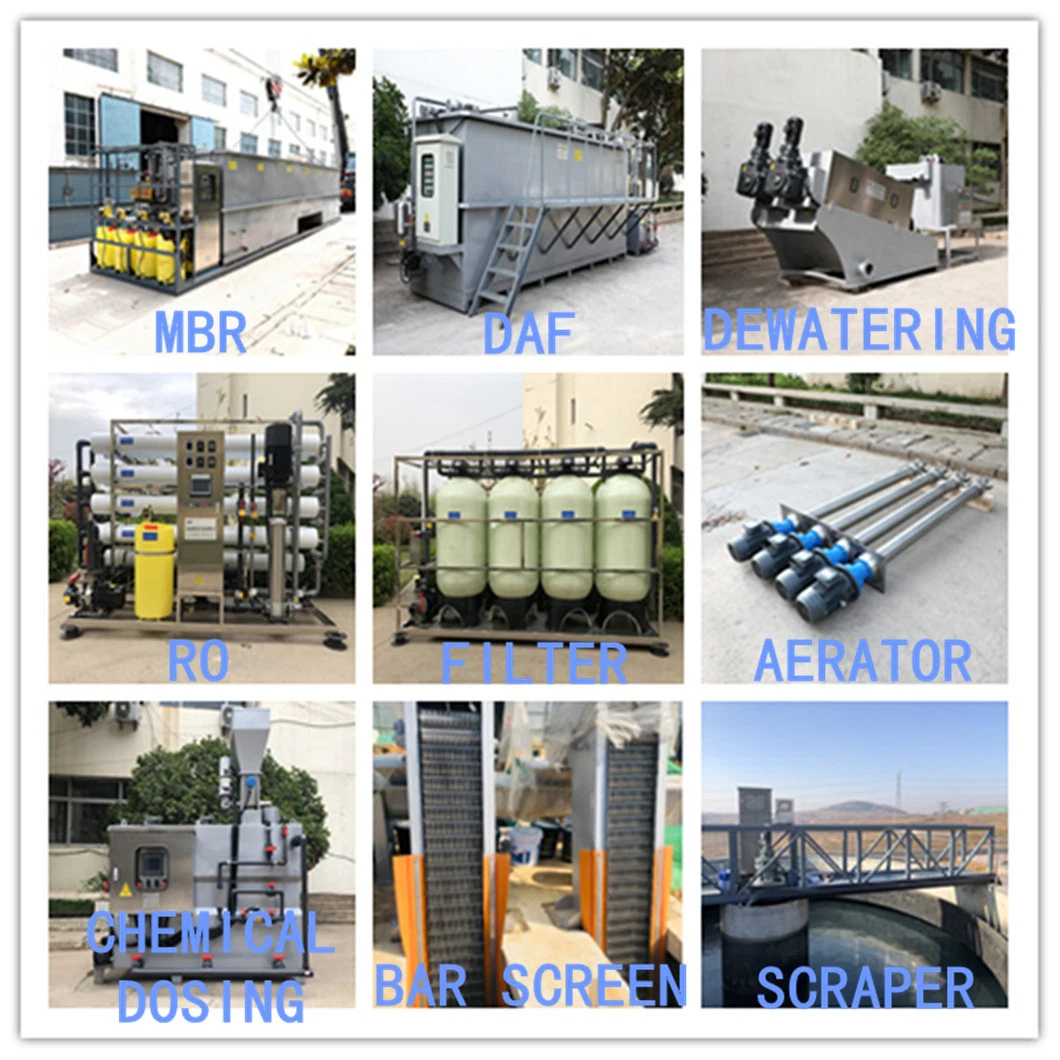 Industrial and Domestic Wastewater Treatment Equipment Sludge Remove Scraper in Clarification Tank