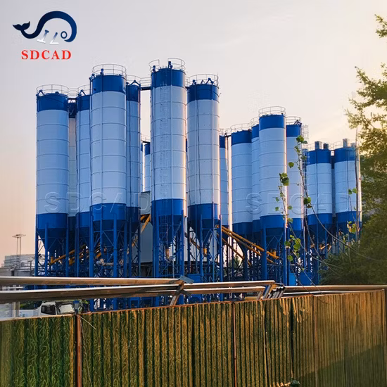 Lagersilo für Zement/Flugasche/Kalkpulver